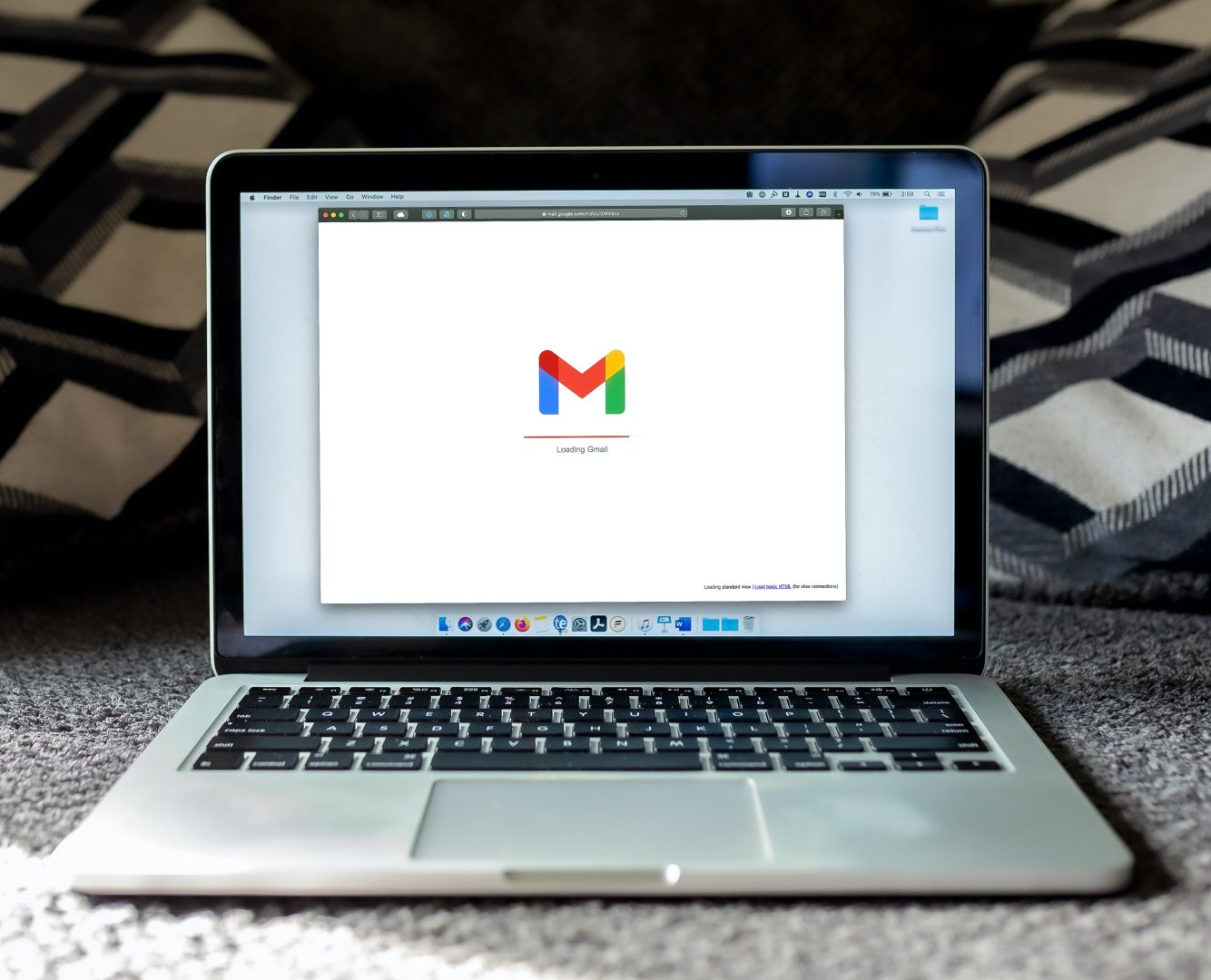Laptop, and the opening of email account