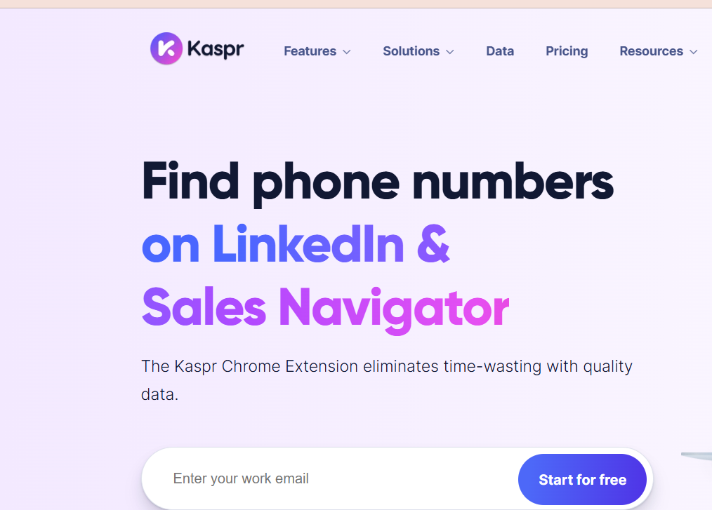 kaspr features