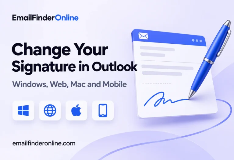 How to Change Your Signature in Outlook (Windows, Web, Mac and Mobile) banner