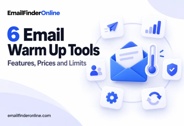 6 Email Warm Up Tools Compared: Features, Prices and Limits banner
