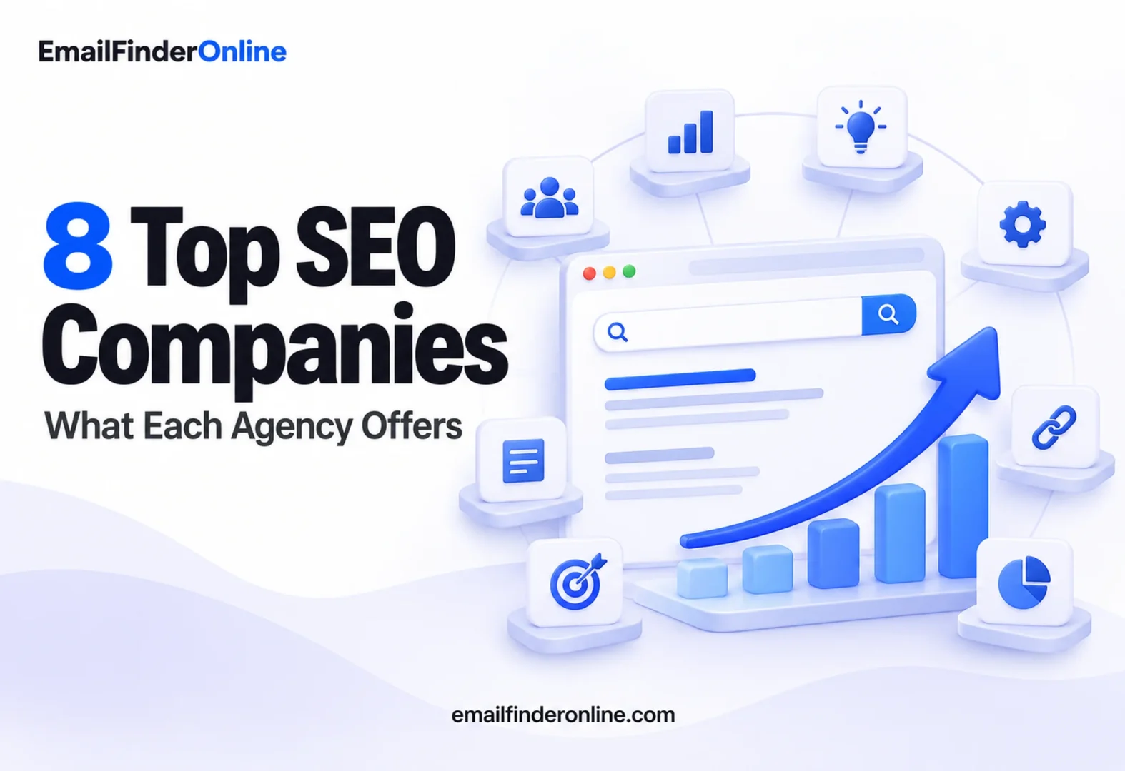 8 Top SEO Companies and What Each Agency Offers
