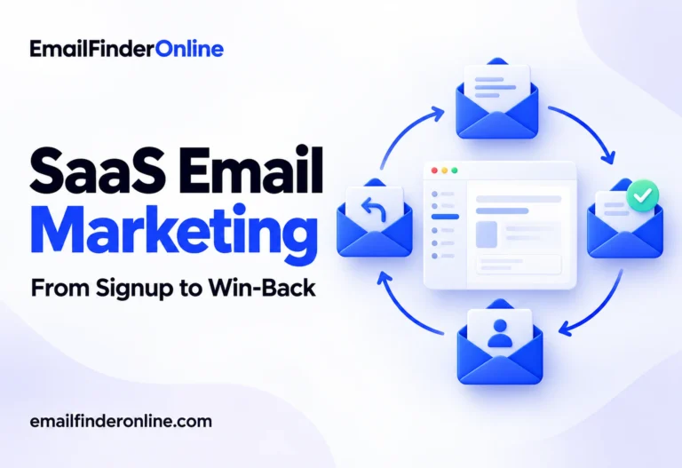 SaaS Email Marketing From Signup to Win-Back: Sequences and Metrics banner