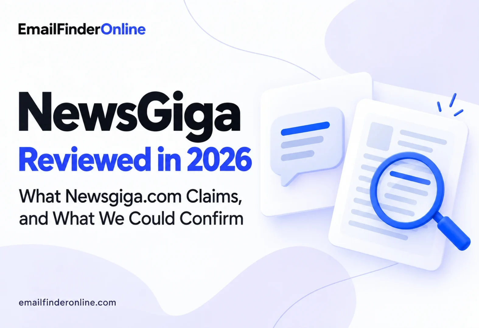 NewsGiga in 2026: What Newsgiga.com Claims, and What We Could Confirm